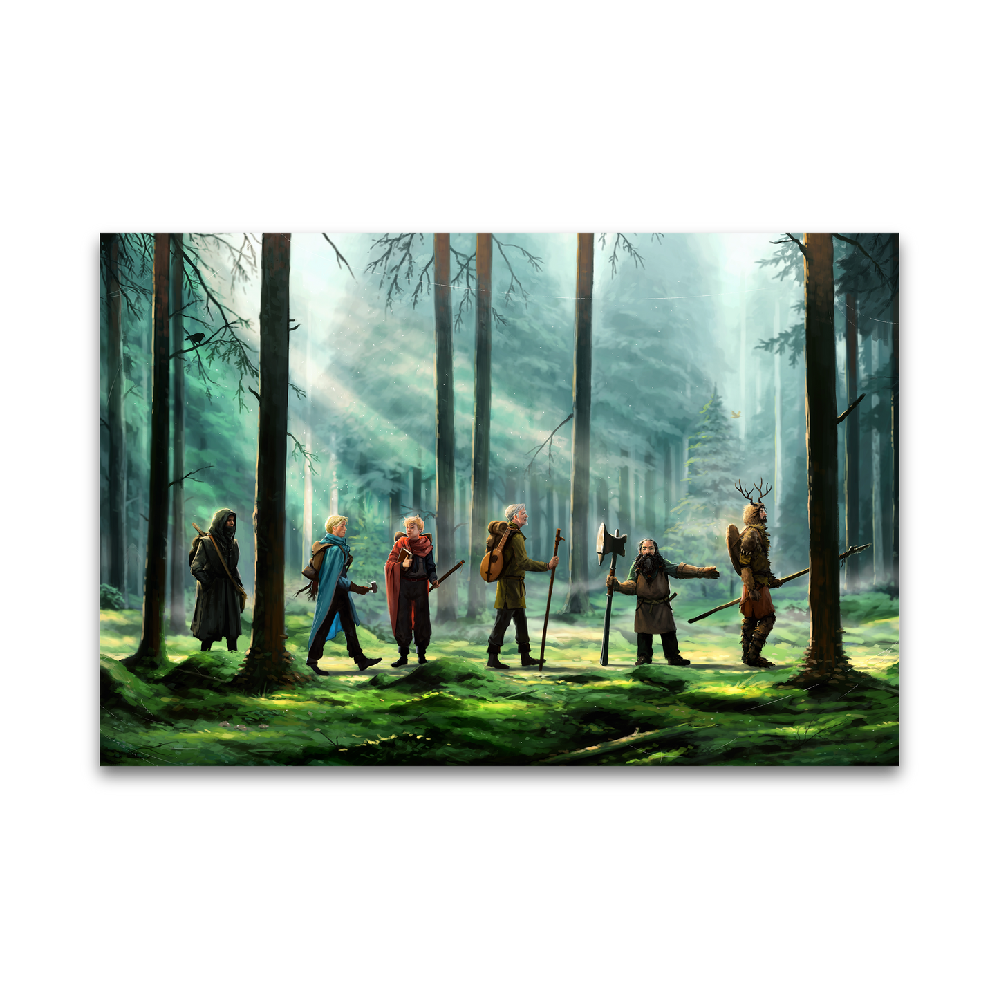 Adventurers In Vindikfill — Print