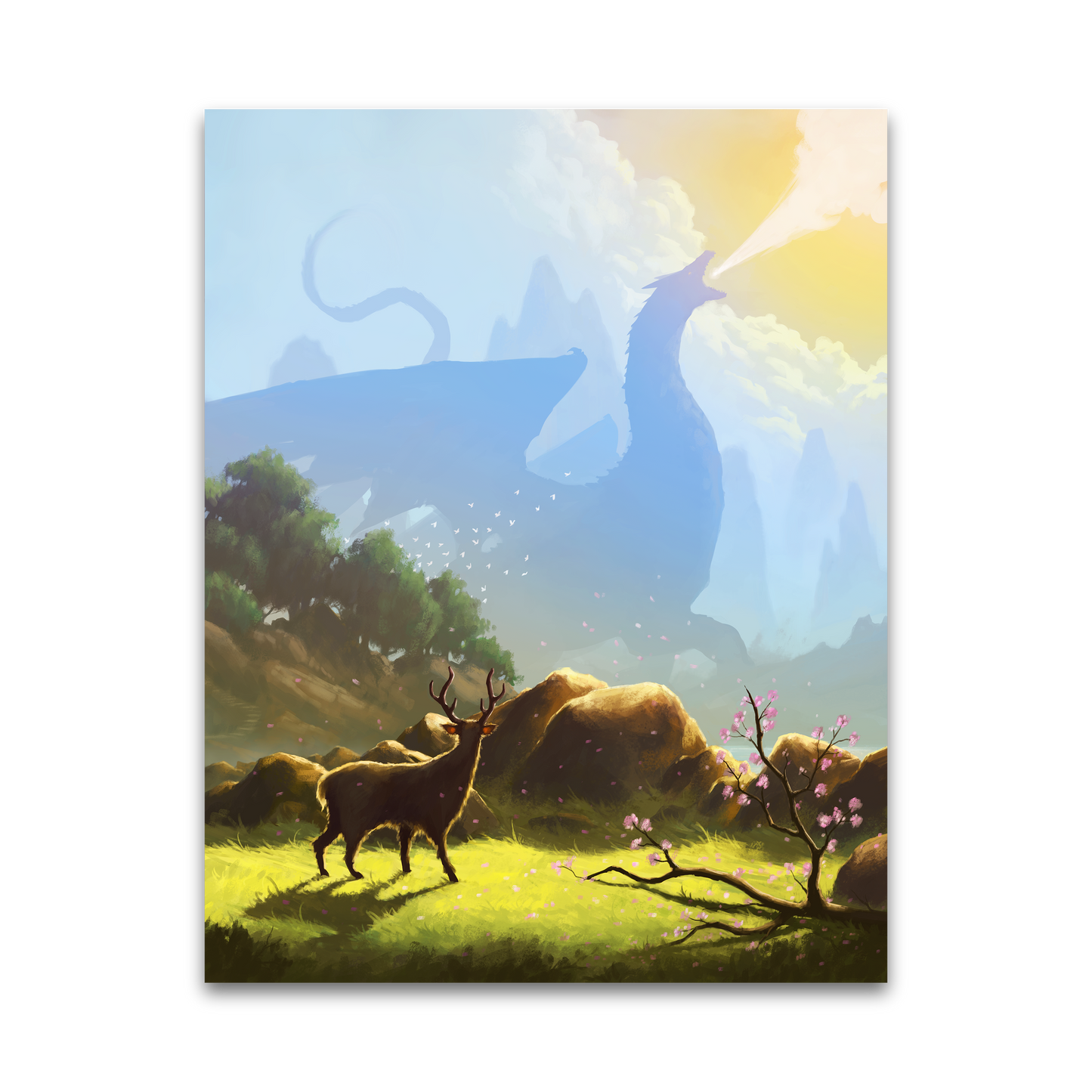 The Father of Dragons Awakens! — Print