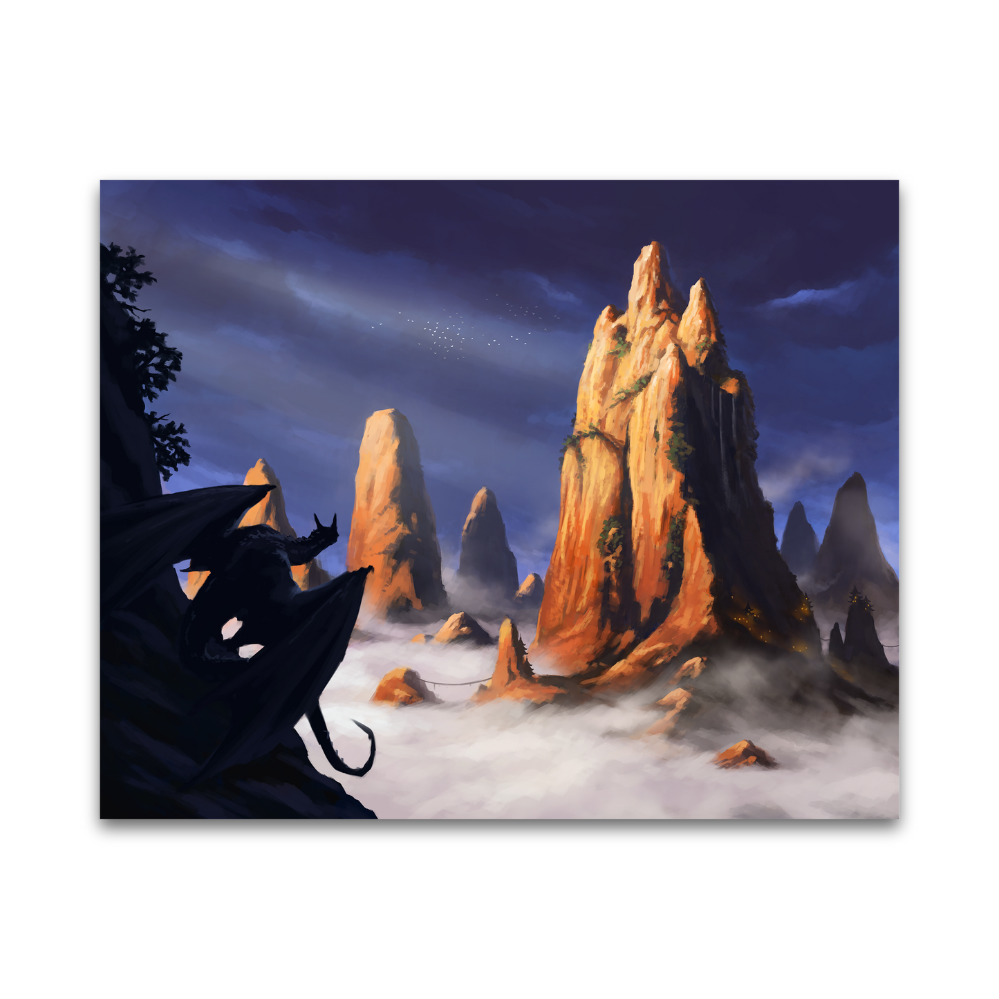 Dragon's Peak — Print