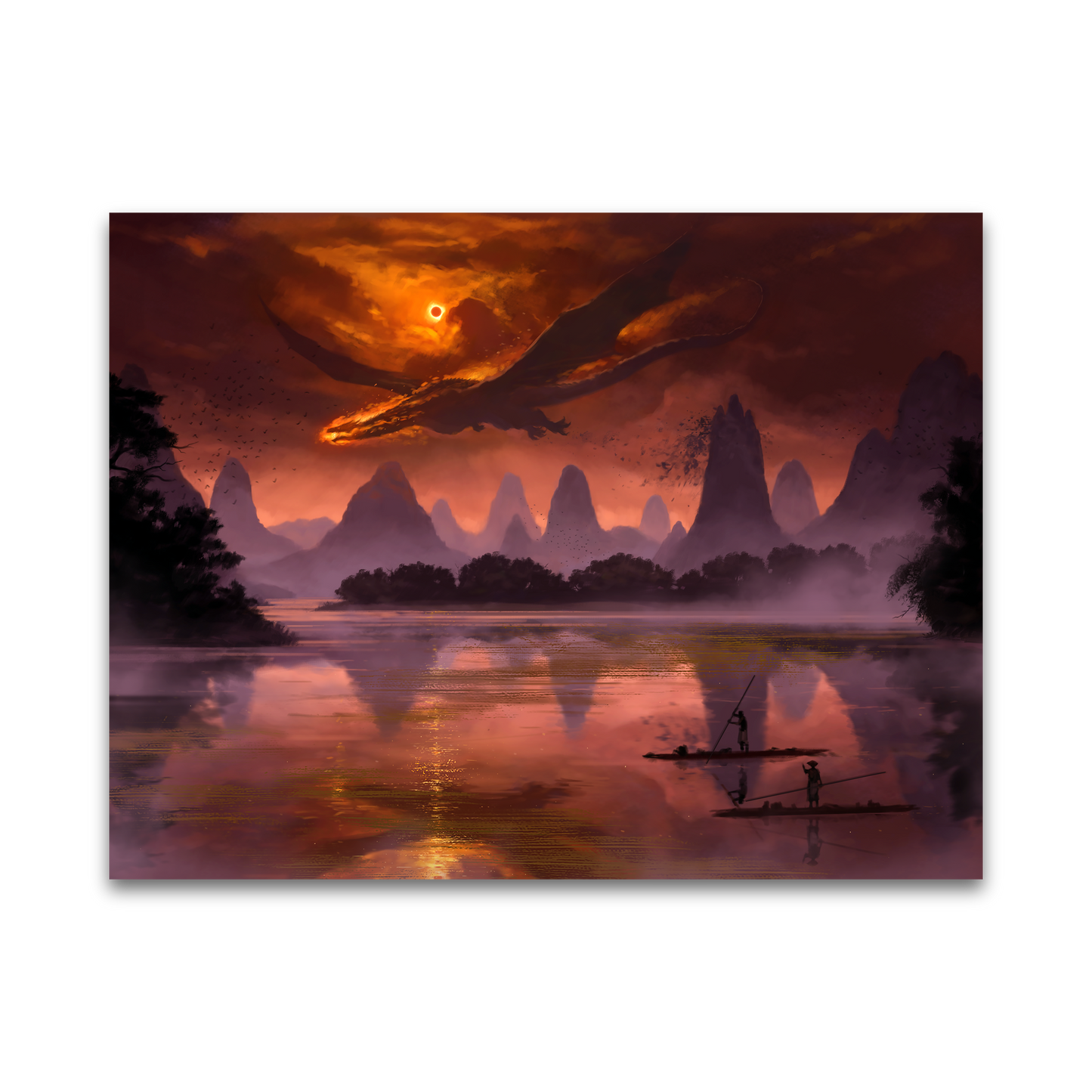 The Fall of Dragashu — Print