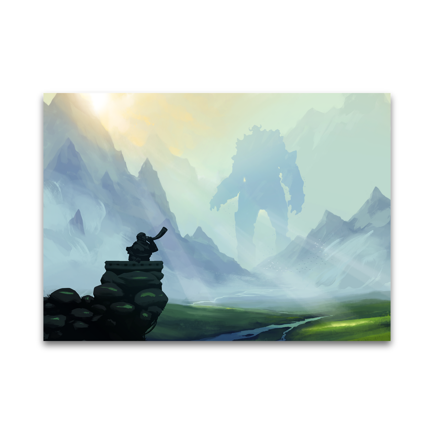 Titan Approaching! — Print